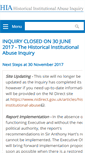 Mobile Screenshot of hiainquiry.org